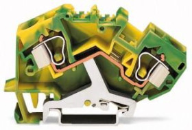 Złączka TOPJOB 2-przewodowa 10mm2 PE żółto-zielona 784-607/999-950 /25szt./