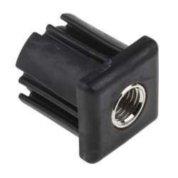 Wkładka gwintowana do rury, profil: Kwadrat, 40 x 40 x 43mm, M16