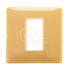 Ramka ozdobna Plana, 1M centralnie, Reflex Amber, 14641.43