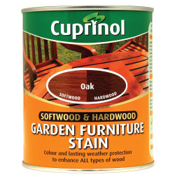 Cuprinol 5158525 Softwood &amp; Hardwood Garden Furniture Stain Oak 750ml