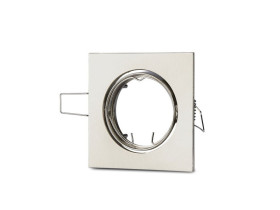 VT-779 Oczko halogenowe Spot trzonek: GU10 kwadratowa satyna 3591 V-TAC