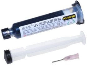 Soldermaska UVH9000 10ml czarna – trwała ochrona PCB