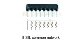 10K Ohm 7 resistor common rail network (008103) - Eurohm