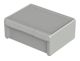 ABS enclosure, (L x W x H) 239 x 300 x 120 mm, light gray (RAL 7035), IP66, 96038565