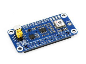 Waveshare MAX-M8Q GNSS HAT for Raspberry Pi, Multi-constellation Receiver Support, GPS, Beidou, Galileo, GLONASS