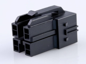 Molex Obudowa złącza pin żeńskiego na kabel Ilość pinów 4 Wymiary siatki: 6.50 mm 1510492406 1 szt. towar pakowany luzem