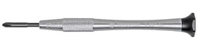 Watchmaker screwdriver, PH0, Phillips, BL 22 mm, L 112 mm, 4-367-AL