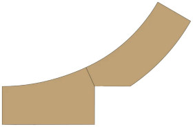 NOCH 53880 H0 Element trasy Easy-Track