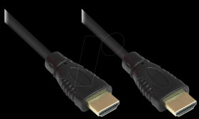 4514-007 HDMI A Plug > HDMI A Plug, 0,75m schwarz