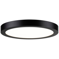 Paulmann 70984 Abia LED Panel 22W Warm White Black Matt Modern Design