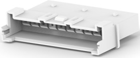 Socket housing, 10 pole, pitch 2.5 mm, straight, natural, 1-1969588-0