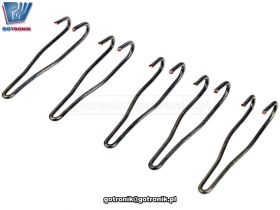 Zestaw 5 sztuk grotów niklowanych 1,3mm