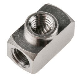 Złączka pneumatyczna M5 żeńskie M5 żeńskie SMC Adapter gwintowany teowy M5 żeńskie