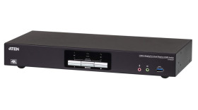 Przełącznik KVM 3.5 mm Jack CS1942DP-AT-G, 8-portowy USB 2 4, Aten DisplayPort