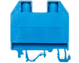 Złączka szynowa gwintowa 4mm2 niebieska VS 4 PAM N 003901443