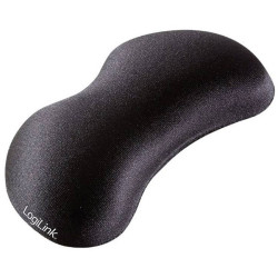 LogiLink ID0136 Gel wrist support mat Ergonomic Black Mouse Pad
