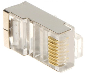 Wtyk teleinformatyczny ekranowany RJ45 FTP kat.6 RJ45/C6-EKRAN*P100