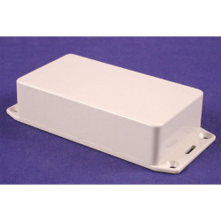 Hammond 1591BFLGY Multipurpose FRABS Enclosure Flanged Lid 112 x 62 x 31 Grey