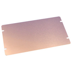 Hammond 1434-30 Chassis Bottom Panel 432 x 254mm Aluminium Natural