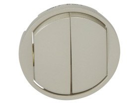 CELIANE Klawisz podwójny tytanowy 068302 LEGRAND