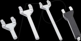 1275.1003 Light guide, 1-way, ø 3 mm, planar, straight