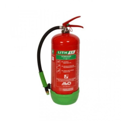 Gaśnica / Urządzenie gaśnicze do baterii litowo-jonowych Lith-Ex 6L