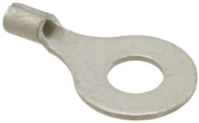 Zacisk oczkowy rozmiar przewodu 1mm² Ø , M5 (#10) nieizolowany średnica wew 5.39mm Molex