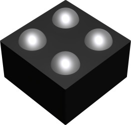 Czujnik Halla Hallotronowy Montaż powierzchniowy ROHM Hallotronowa