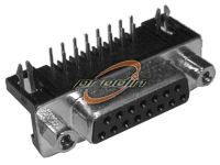 D-SUB 25L GNIAZDO KĄTOWE