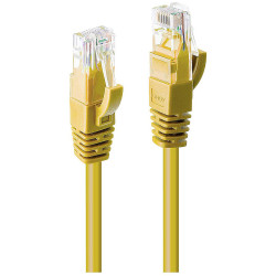 LINDY 48067 RJ45 Network cable CAT 6 Yellow 10m U/UTP 1 piece