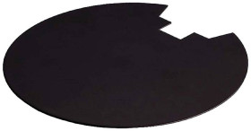 Deko Light 930335 Abdeckung Hinten Schwarz für Serie Uni II Element systemu szynowego wysokonapięciowego Nasadka 3-fazow