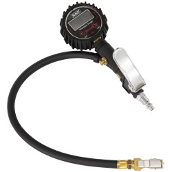 Sealey SA400 Digital Tyre Inflator with Clip-On Connector