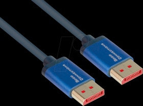 4814-SF030B DisplayPort cable, DP1.4 male, flex, 8K@60 Hz 3 m