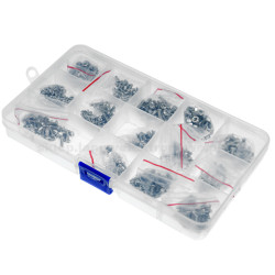 Zestaw śrub i nakrętek M2 M2.5 M3 530 szt.