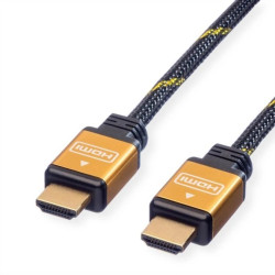 ROLINE GOLD HDMI High Speed Kabel, M/M, 10 m