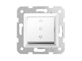 LINNERA S Wyłącznik żaluzjowy 1-klawiszowy biały 90440072 VIKO PANASONIC