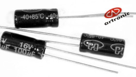 KE 100uF/16V 5x11mm R=2 105'C