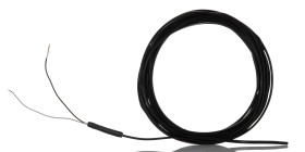 Hermetycznie uszczelniona termopara J średnica 7/0.2mm długość 5m -75 → +260°C Końcówka z gołym kablem RS PRO