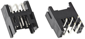 Wtyk PCB 6-pinowe raster: 2.0mm 2-rzędowe Hirose Przewlekany 2.0A 250.0 V.