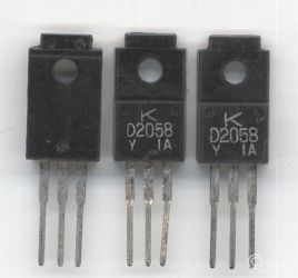 2SD2058 TO-220 IZOL TRANZYSTOR