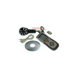 Miernik Anemometr DT-8894 termo przepływu powietrza i temperatury