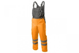 AICH ogrodniczki ostrzegawcze ocieplane pomarańczowy 2XL