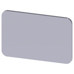 SIRIUS ACT, ETYKIETA WKÅADANA LUB SAMOPRZYLEPNA, 17.5 X 27MM, SREBRNA, CZARNE LITERY, BEZ INSKRYP... - 3SU1900-0AD81-0AA0