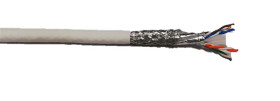 Cat8 Kabel Ethernet długość 100 m RS PRO Biały Niezakończone Polichlorek winylu Niezakończony S/FTP