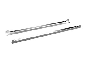 Poręcz szafy, typ: Szyna przesuwna, Blacha stalowa