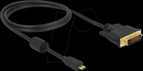 83585 Cable, DVI 24+1 connector &gt; HDMI connector, 1.0 m