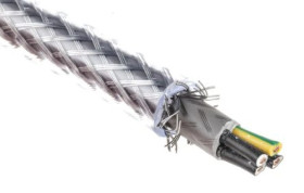 Kabel sterowniczy SY 4 rdzeniowy , Ekranowany, izolacja Polichlorek winylu PVC, D 10.4mm , 50m