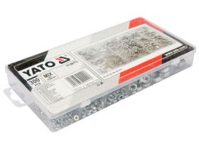 Zestaw 300 sztuk nakrętek metrycznych mix rozmiarów