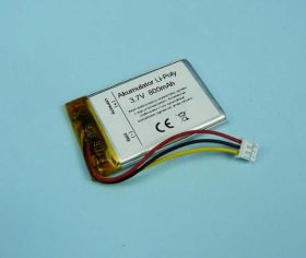 800mAh 3,7V Li-PO 3-PIN 53x34x5mm