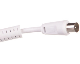 Przewód antenowy IEC 3,5m biały 50742